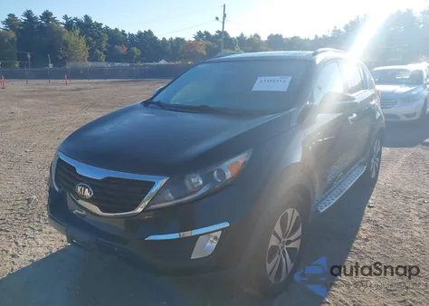 2013 Kia Sportage Ex из США, поврежденный, VIN KNDPCCA22D7404082